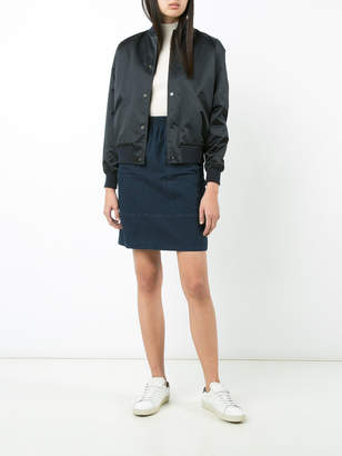 A.P.C. button up bomber jacket