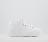 Thumbnail for your product : Puma Cali Wedge Trainers White White