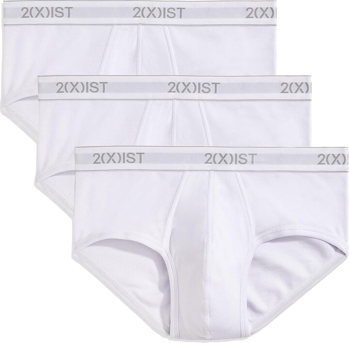 2(X)IST mens Micro Speed Dri No Show Brief 3-packBase Layer Underwear