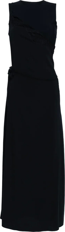 MM6 MAISON MARGIELA Lace-Detail Maxi Dress