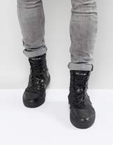 Thumbnail for your product : Religion Zipper Hi Top Trainers In Black