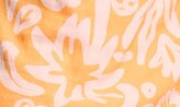 Thumbnail for your product : ASOS DESIGN Floral Linen Blend Cutout Mini Sundress