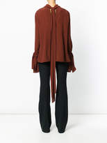 Thumbnail for your product : Marni cuff tie blouse