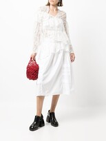 Thumbnail for your product : yuhan wang Floral Lace Blouse