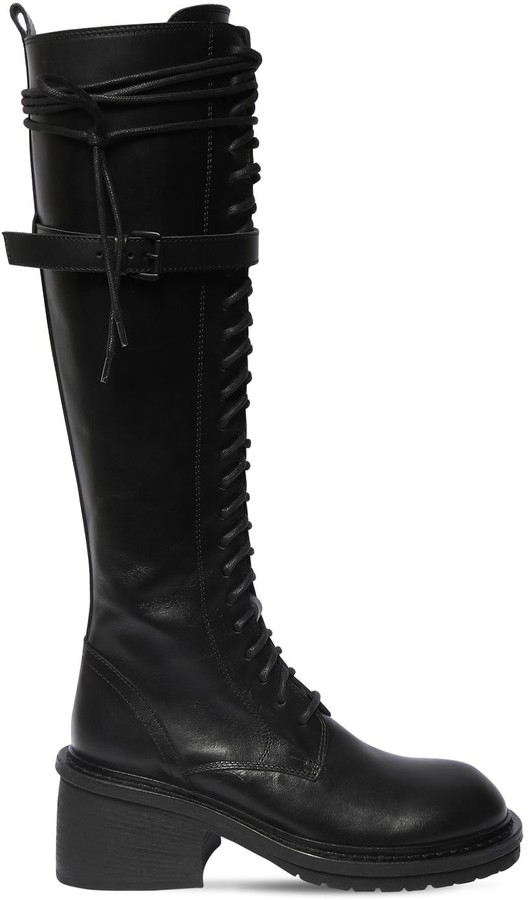 tall combat boots