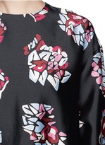Thumbnail for your product : Nobrand Floral print silk-wool blouse