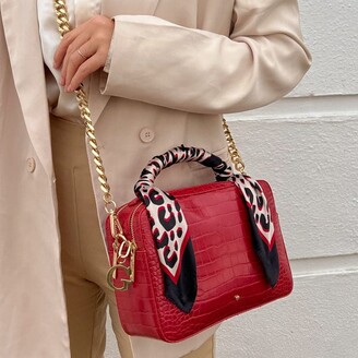 Women's Luxe Leopard Print Bag Strap | Johnny Loves Rosie