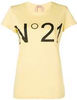 Thumbnail for your product : No.21 logo print T-shirt