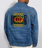 Thumbnail for your product : Gucci Appliqué Denim Jacket