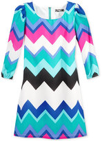 Thumbnail for your product : Sequin Hearts Girls' Chevron Shift Dress