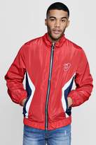 Thumbnail for your product : boohoo Colour Block Track Jacket