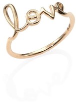 Thumbnail for your product : Sydney Evan 14K Yellow Gold Pure Love Ring