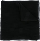 Blumarine - écharpe à logo - women - Soie - Taille Unique