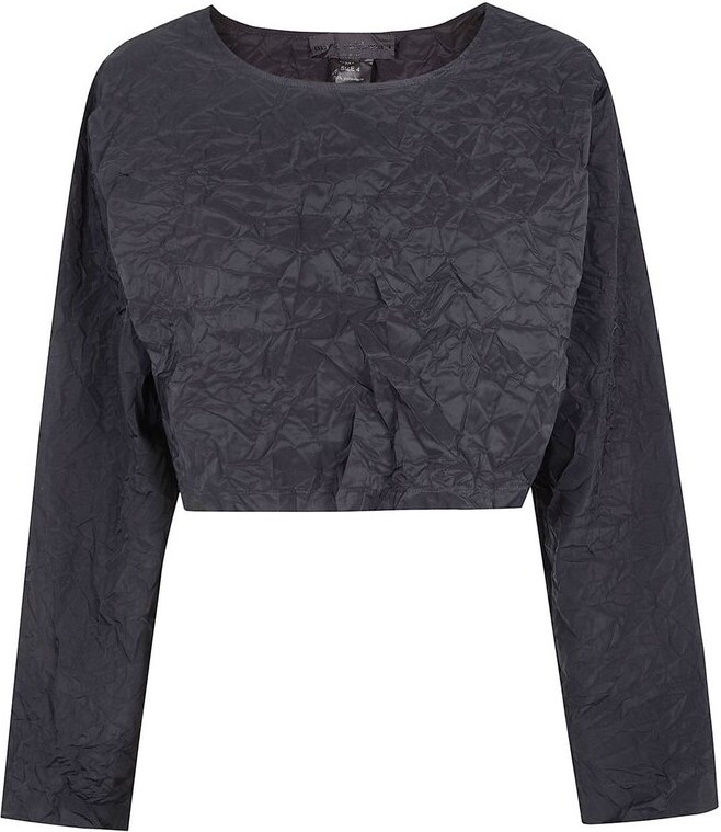 Maria Calderara Crinkled Taffeta Jacket