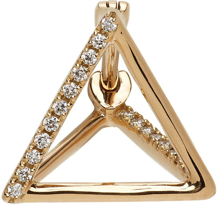 SHIHARA Diamond Chain Pierce 250 (02)（Shihara Gold Diamond