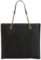 Thumbnail for your product : Gucci Gg Marmont Leather Tote Bag