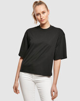 Thumbnail for your product : Urban Classics Women's Black Basic T-Shirts - UC Ladies Organic Oversized Tee