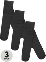 Thumbnail for your product : Top Class Girls 60 Denier Tights (3 Pack)