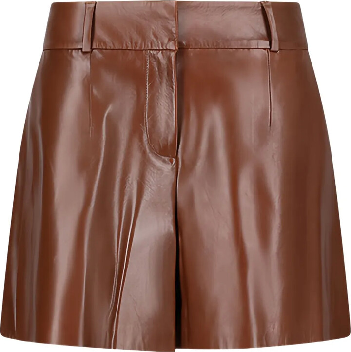 Desa 1972 Leather Shorts