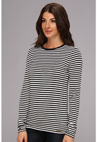 Thumbnail for your product : MICHAEL Michael Kors Hyde Yarn Dyed Stripe L/S Tee