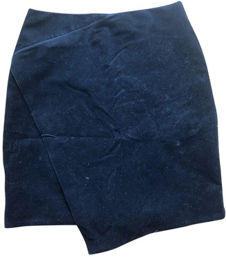 Carven Black Cotton Skirt for Women