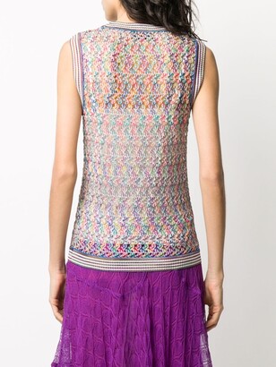 Missoni Knitted Tank Top