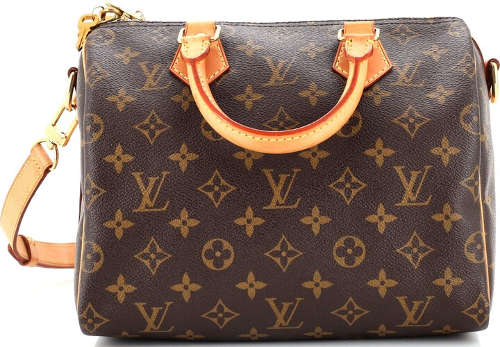 Louis+Vuitton+Speedy+Bandouliere+Tote%2CCrossbody+25+Black+Econyl+Mini+Monogram  for sale online