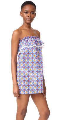 Milly Mosaic Print Cover Up Dress