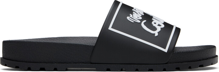 Versace Jeans Couture Slides With Logo, ShopStyle