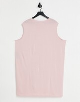 Thumbnail for your product : Noisy May Curve sleeveless t-shirt dress in pink