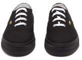 Thumbnail for your product : Aprix Canvas Low-top Trainers - Mens - Black