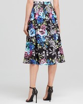 Thumbnail for your product : Aqua Skirt - Floral Scuba Midi