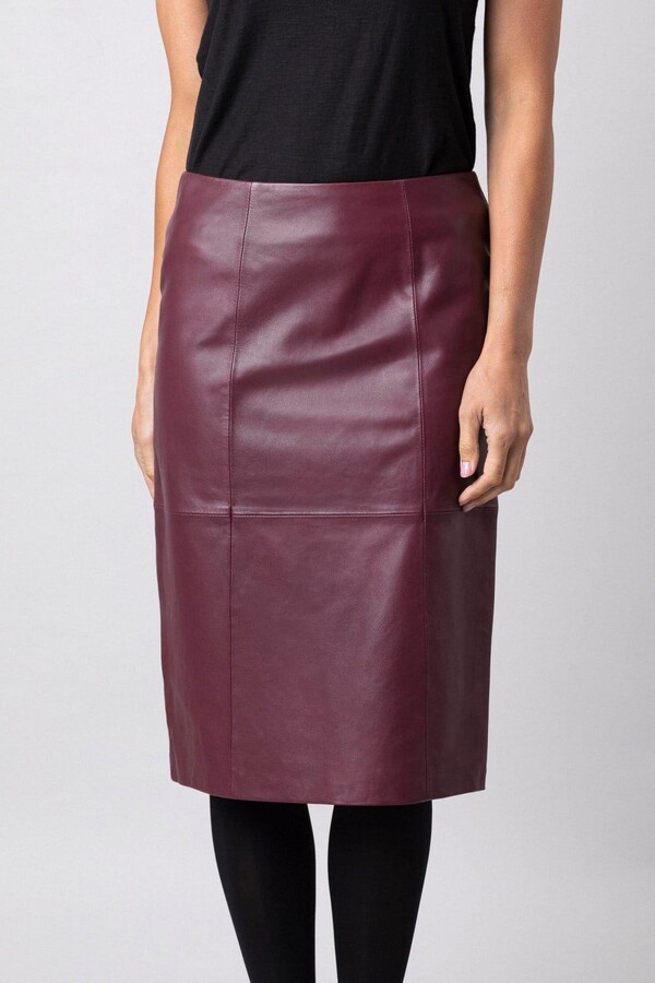 Lakeland Leather Leather Pencil Skirt ShopStyle