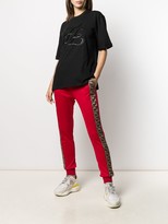 Thumbnail for your product : Fendi Karligraphy motif embroidered T-shirt