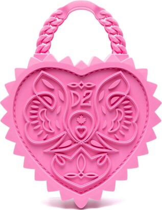 Louis Vuitton Pink New Wave Love Lock Heart Crossbody - ShopStyle Shoulder  Bags