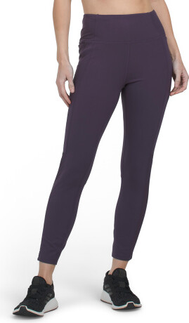 Vertical Line Leggings for Women | Polyester/Spandex