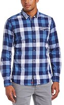Thumbnail for your product : Esprit Edc by Men's 084CC2F007 Checkered Long Sleeve Casual Shirt