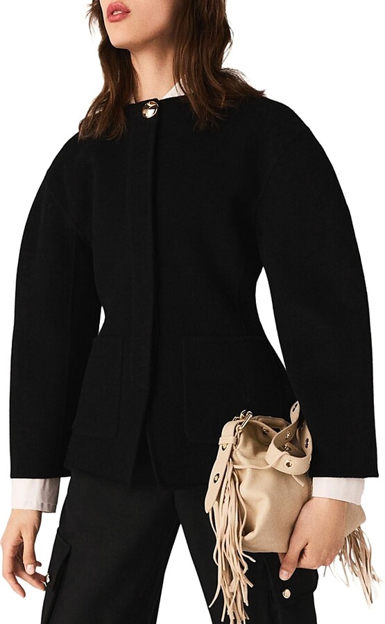 Maje Double Faced Coat