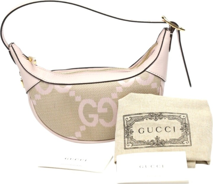 Gucci Pink Gg Canvas Handbag (Pre-Owned)
