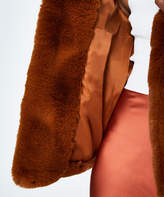 Thumbnail for your product : Alice In The Eve Brigitte Faux Fur Coat Tan