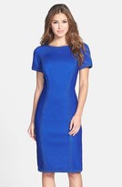 Thumbnail for your product : Tadashi Shoji Quilted Sheath Dress