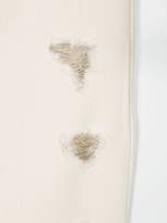 Thumbnail for your product : Ermanno Scervino distressed metallic jeans