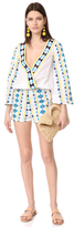 Thumbnail for your product : Pia Pauro Hand Block Printed Romper