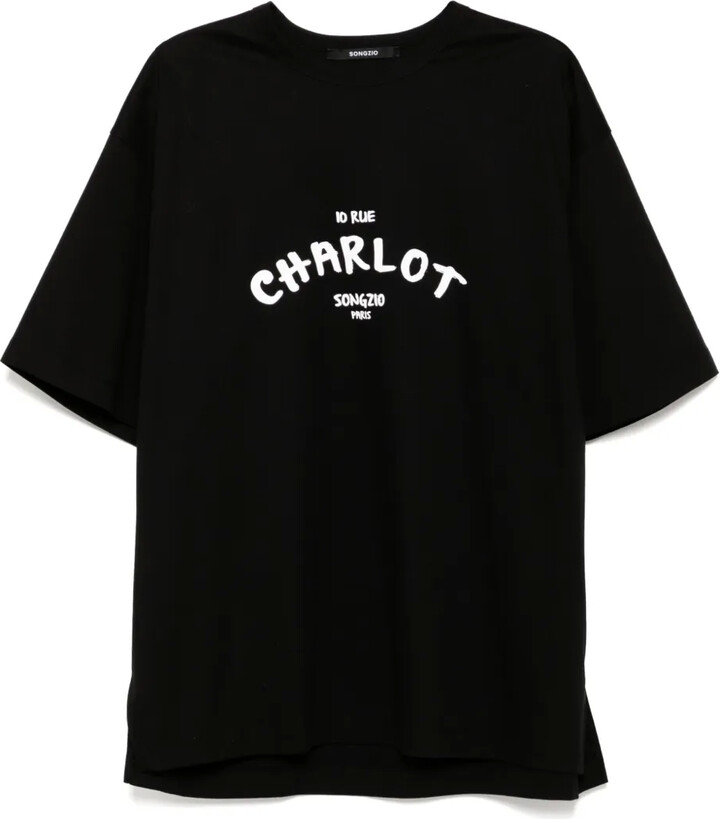 SONGZIO Charlot Paris painter T-shirt
