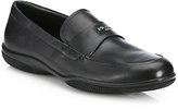 Thumbnail for your product : Prada Leather Logo Loafers