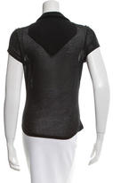 Thumbnail for your product : Zac Posen Sheer Polo Top