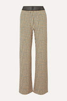 Thumbnail for your product : Stine Goya Chandler Checked Seersucker Flared Pants