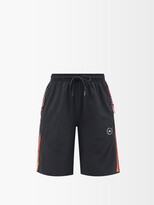 Thumbnail for your product : adidas by Stella McCartney Technical Recycled Fibre-blend Shorts - Black