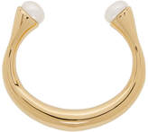 Thumbnail for your product : Chloé Gold Darcey Round Cuff Bracelet