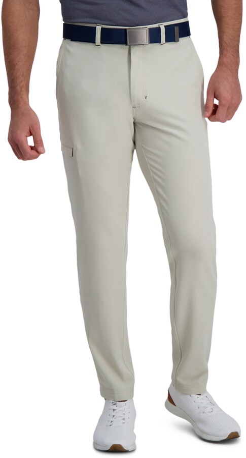 HBDesign Mens Formal Flat Front Straight Iron Free Trousers Milk White  30W30L at  Men's Clothing store